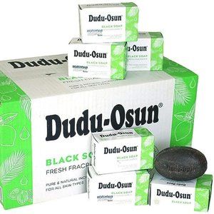 Dudu Osun Black Soap Shea Butter Cocoa & Honey Natural moisturizer - Pack of 6